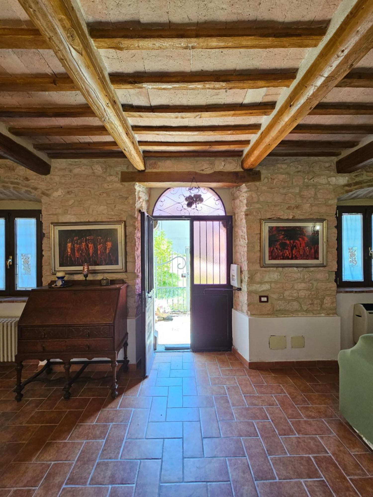 La Rosa Dei Venti - Country House Fossato di Vico Bagian luar foto