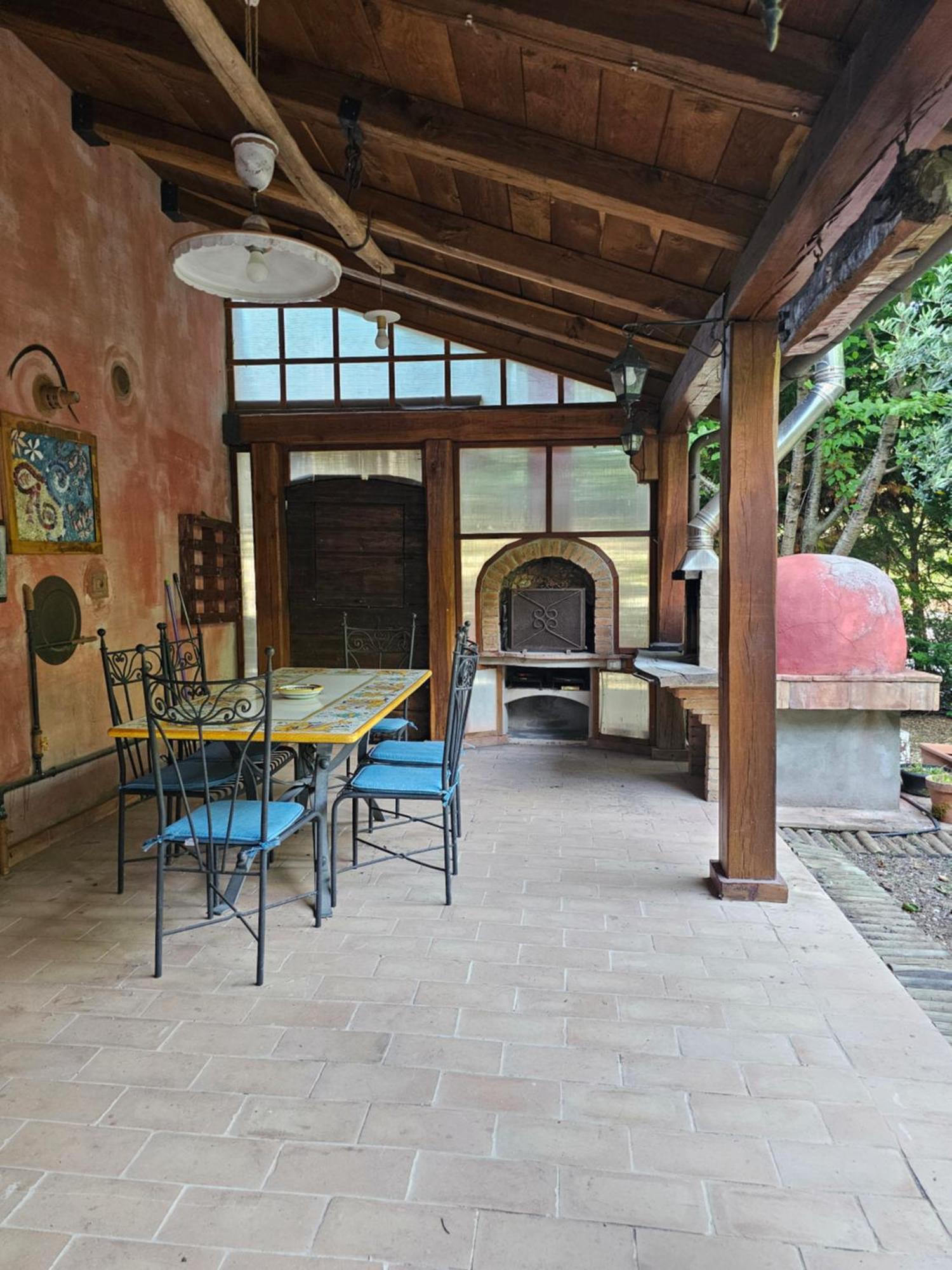 La Rosa Dei Venti - Country House Fossato di Vico Bagian luar foto